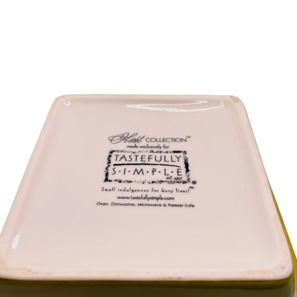 Tastefully Simple Olive Green Host Collection Bread Loaf Pan 11